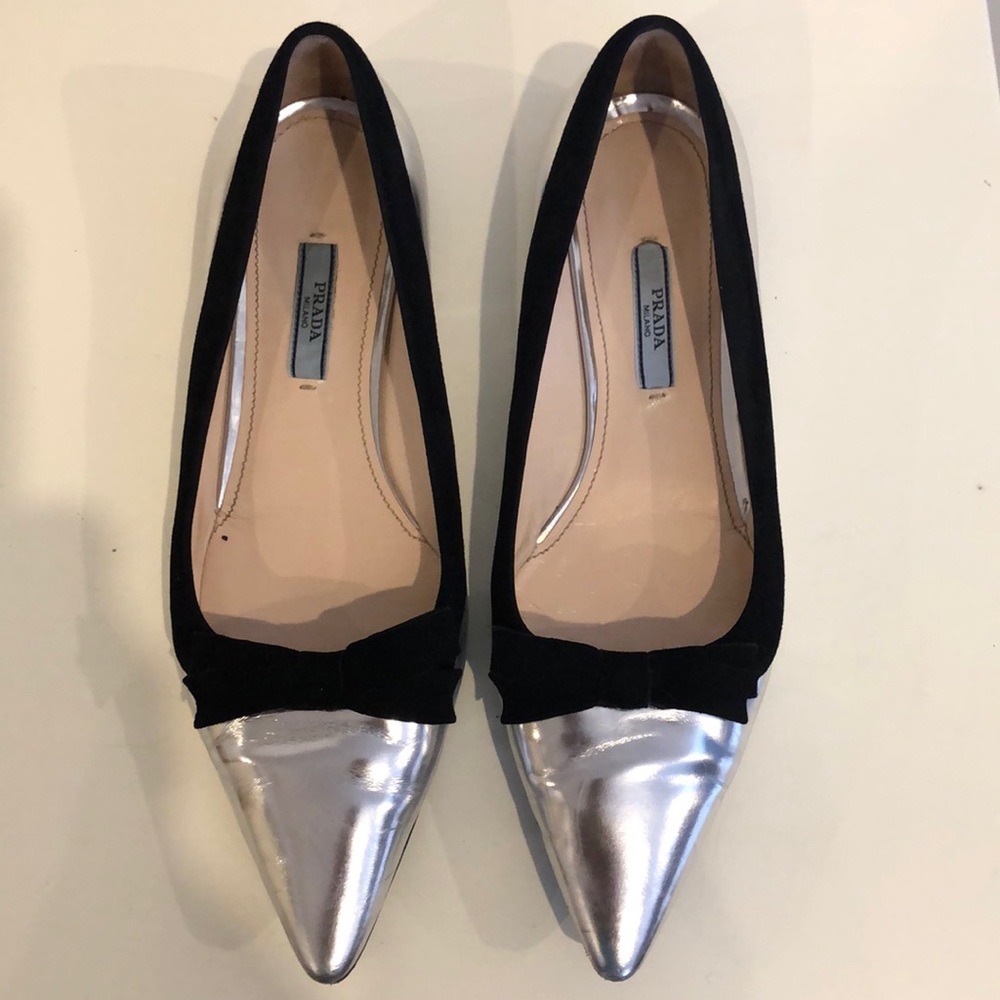 Prada size 38 flats
